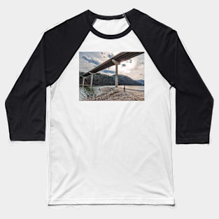 Floating Under The Bridge Baseball T-Shirt